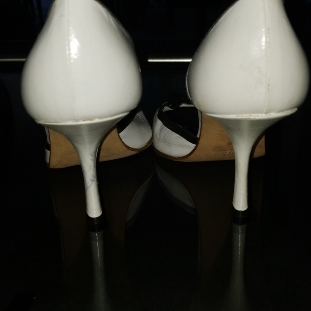 NWT Luca Luca black and white retro heels - Picture 3 of 5